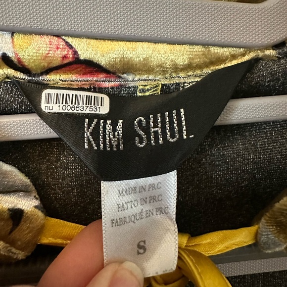 EUC Kim Shui | Floral Velvet Mini Dress - Picture 6 of 9